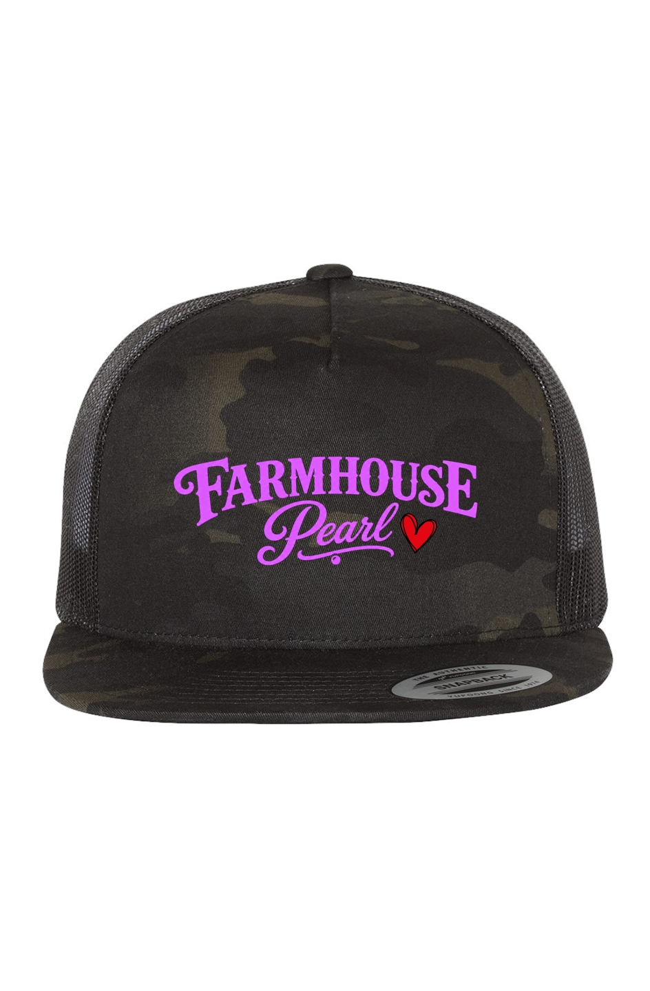Multicam Black/ Black Trucker Cap