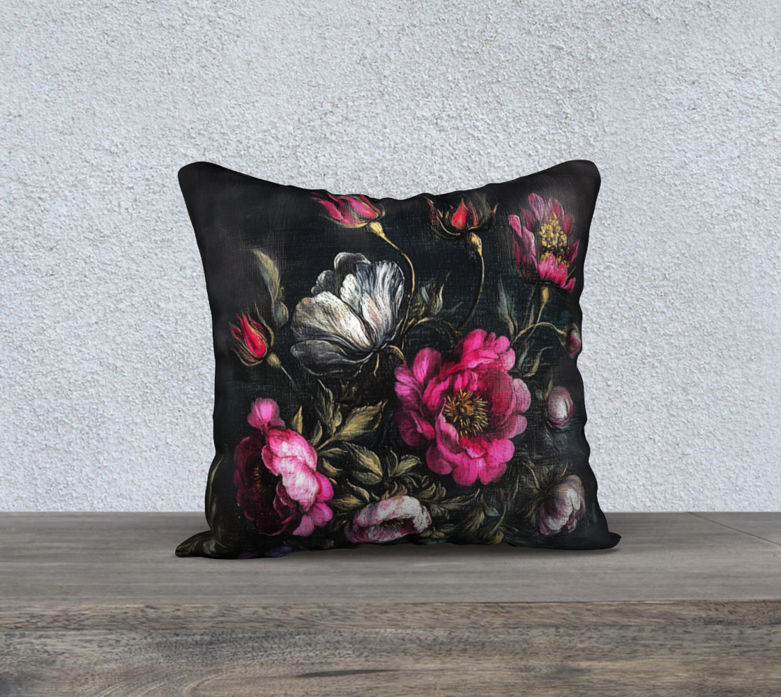 Rose 2 Pillow Case | Floral Home Accent