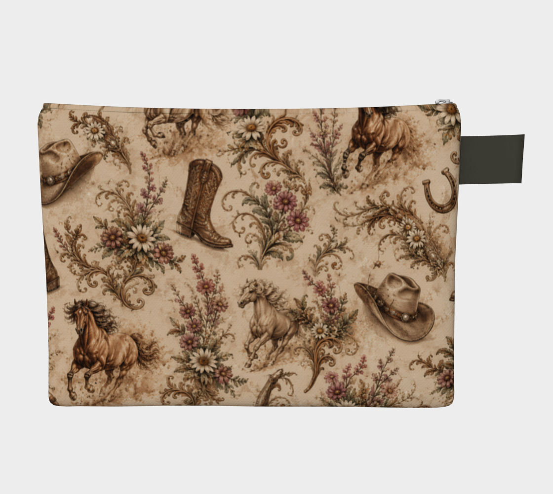 Wild Pearl Wild Horses Carry-All