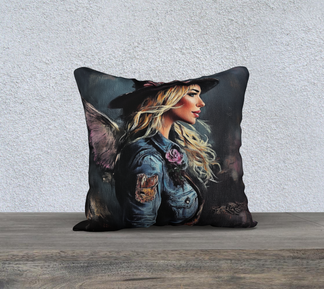 Cowgirl Carnival Pillow Case | Western Home Accent