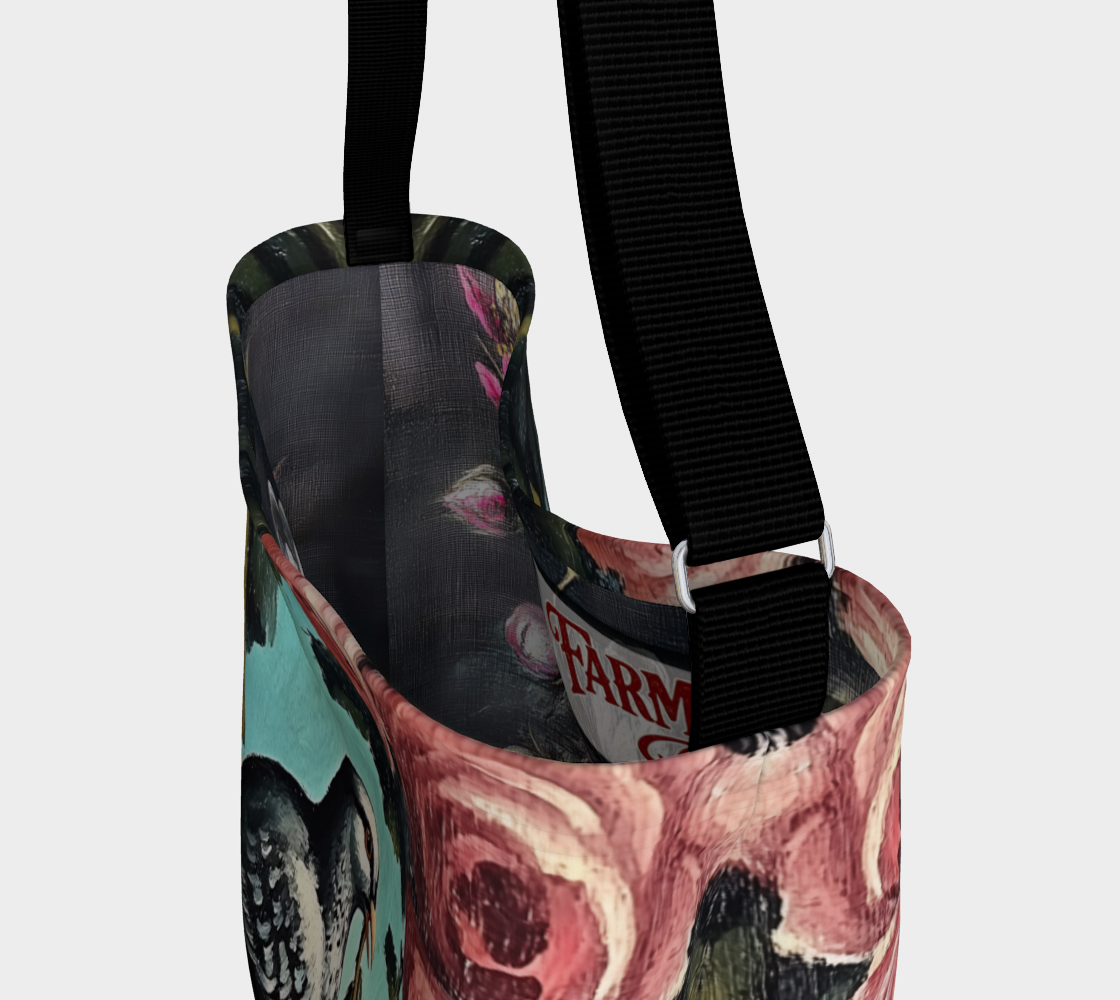 Wild Dove & Rose Tote Bag | Faith-Inspired Farmhouse Carry-All