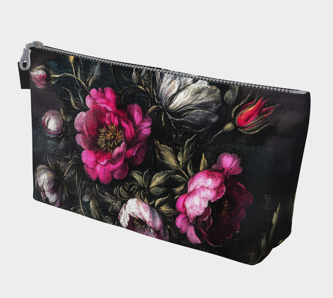 Rose Garden Makeup Bag | Floral Farmhouse Accessory
