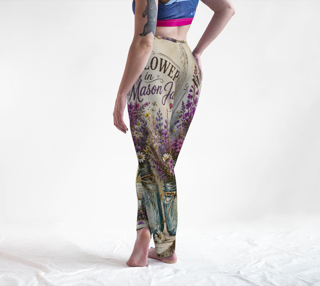 Wildflowers in Mason Jars - Lounge Pants