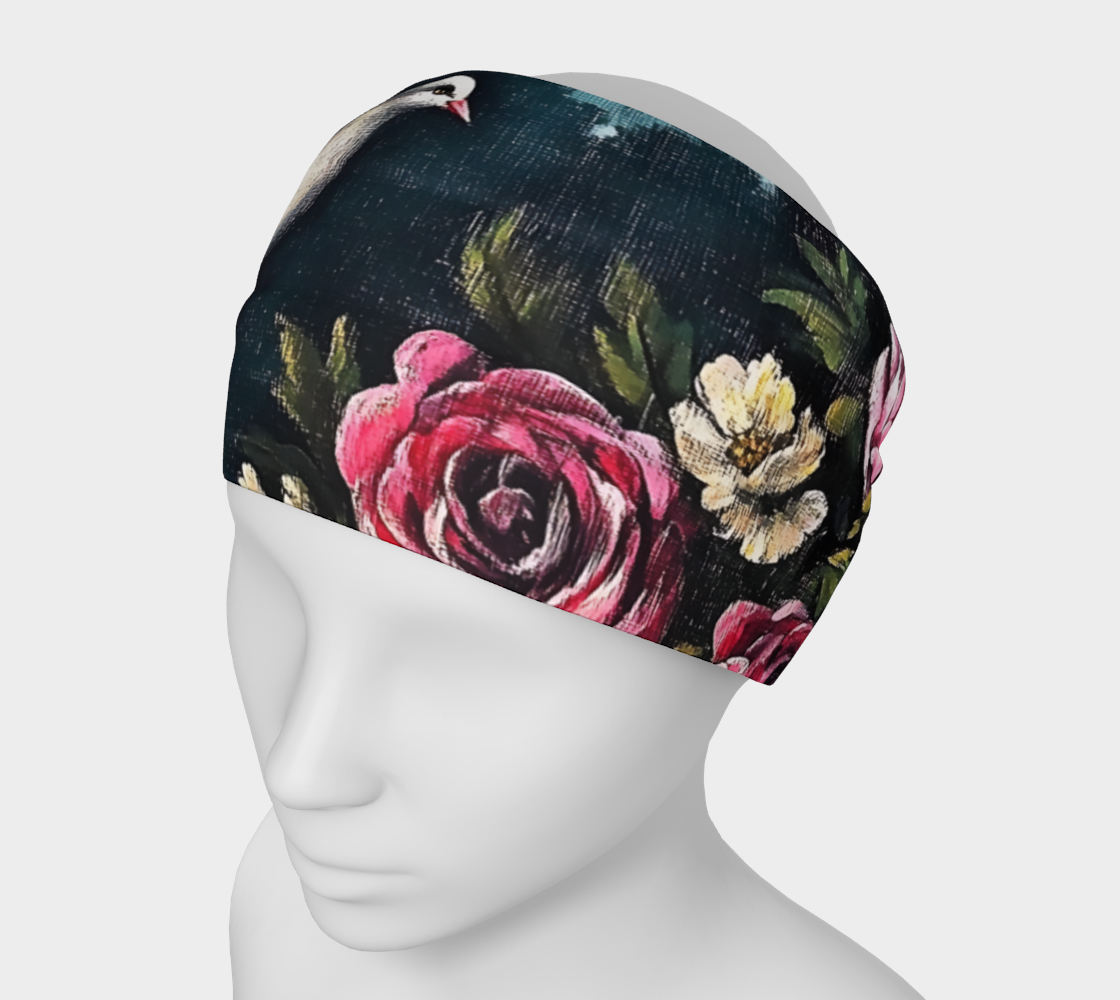 Wild Dove & Rose Headband | Faith-Inspired Farmhouse Hair Accessory
