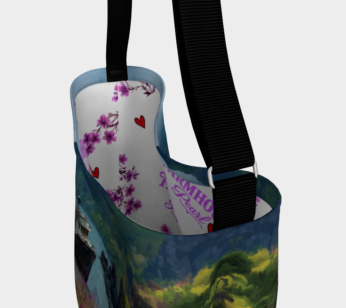 Old Fishing Boat Day Tote | Alaska Coastal Carry-All