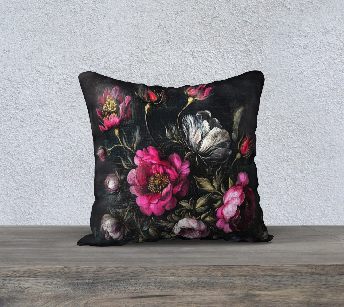 Rose 2 Pillow Case | Floral Home Accent