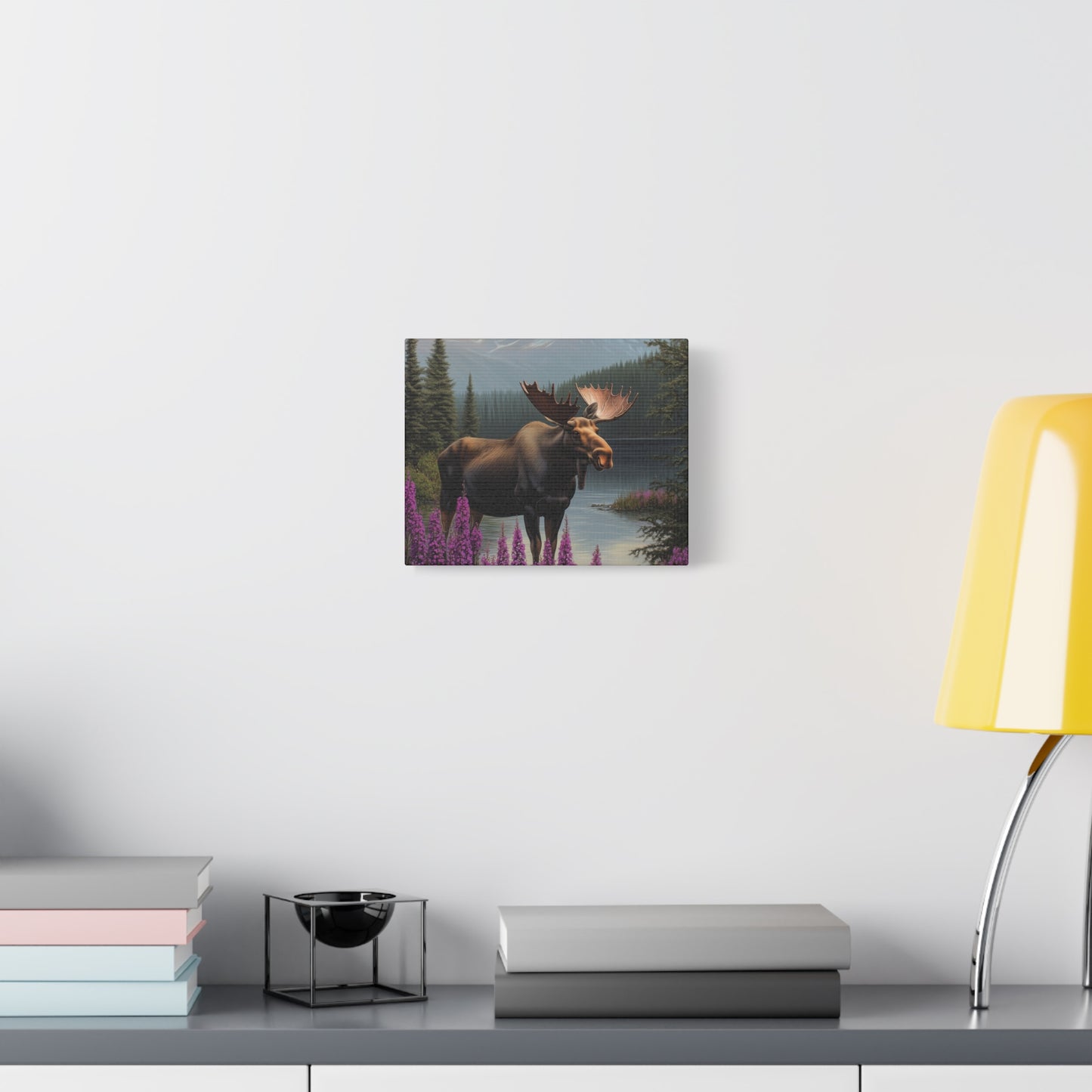 Moose Lake — Wilderness Canvas Wall Art