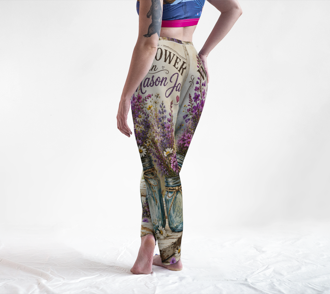 Wildflowers in Mason Jars - Lounge Pants
