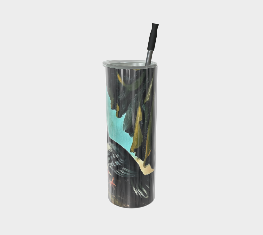 Dove & Olive Branch Stainless Steel Tumbler | Faith-Inspired Farmhouse Drinkware