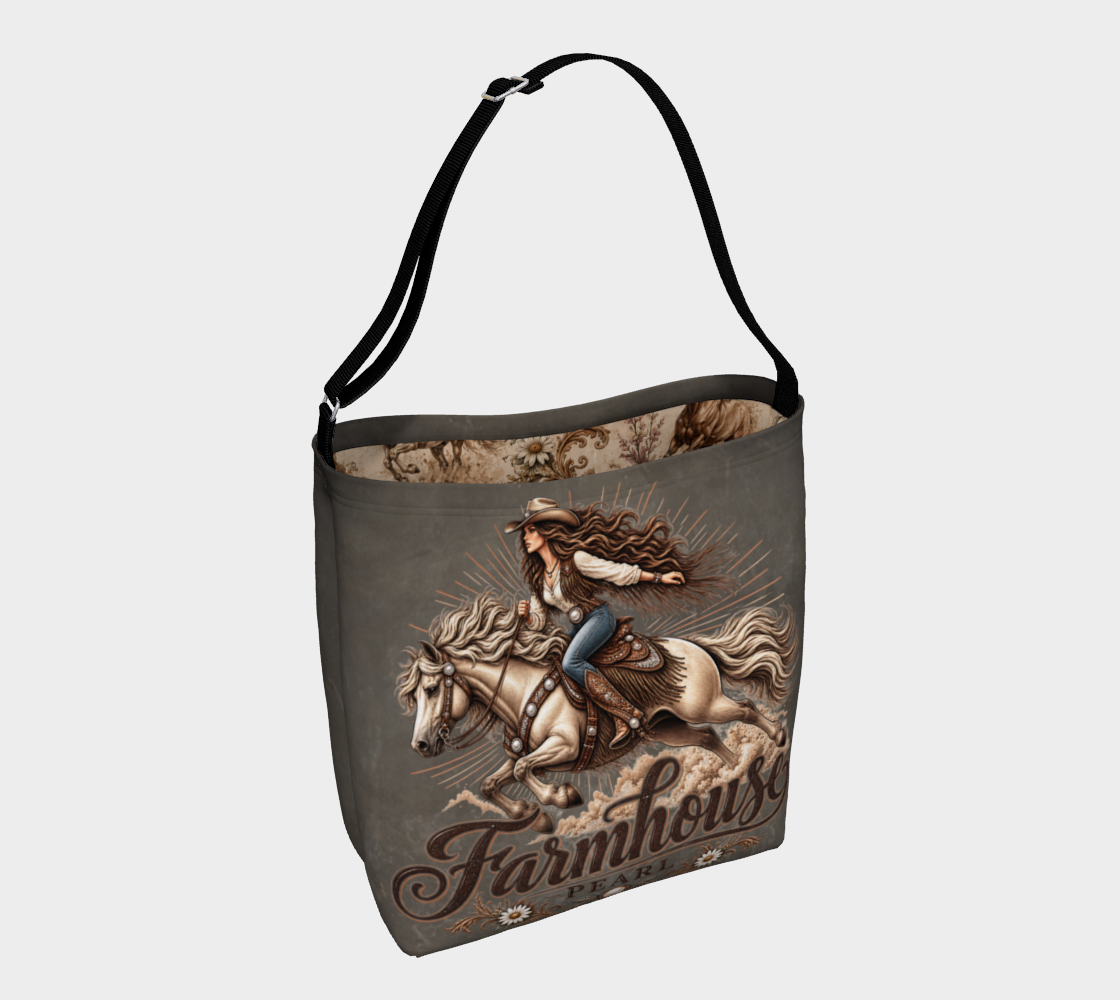 Wild Pearl Day Tote