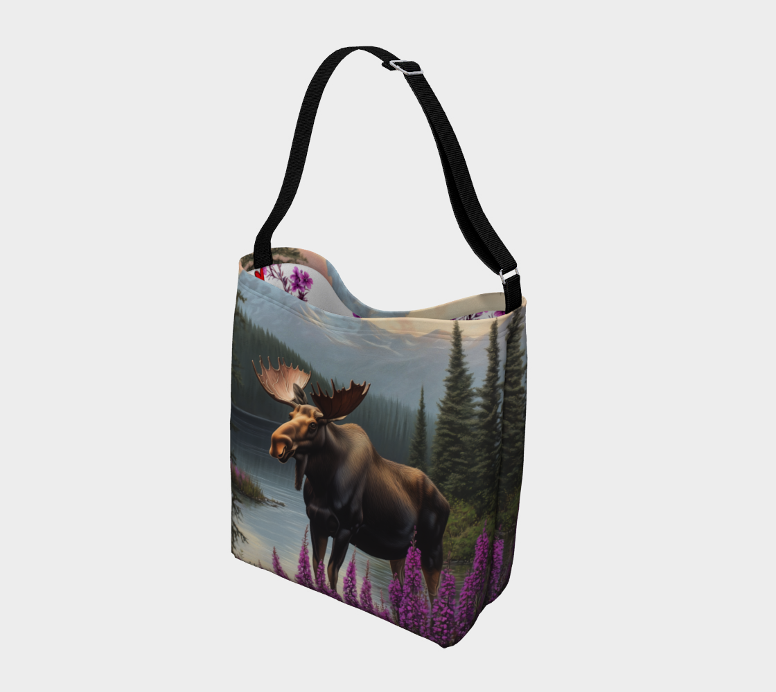 Moose Day Tote | Alaska Wildlife Carry-All