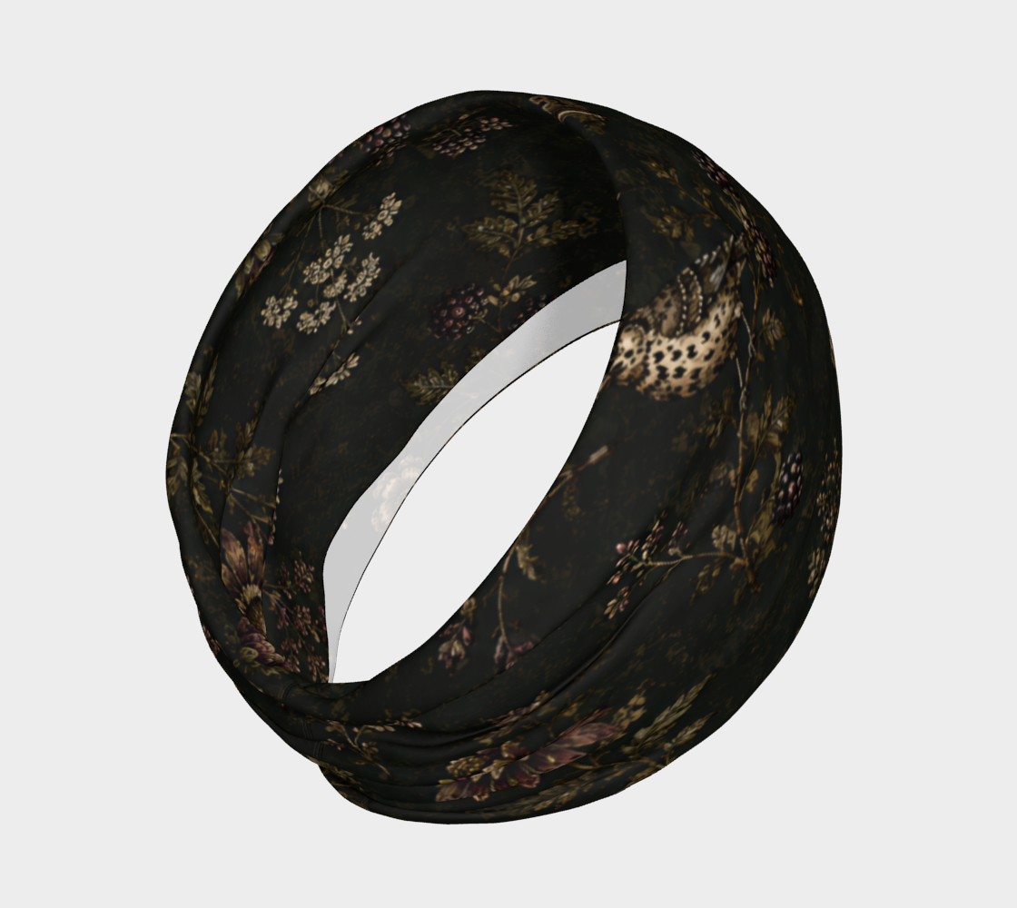 Midnight Garden Collection - Dark Acadia Headband