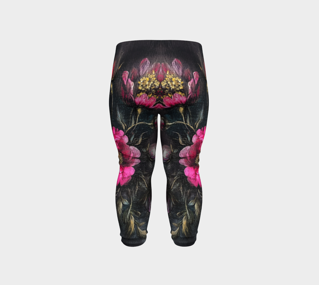 Wild Rose Garden Baby Leggings | Floral Farmhouse Kids