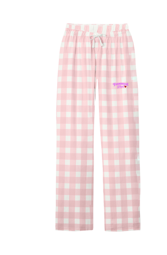 Womens Flannel Plaid Pant
