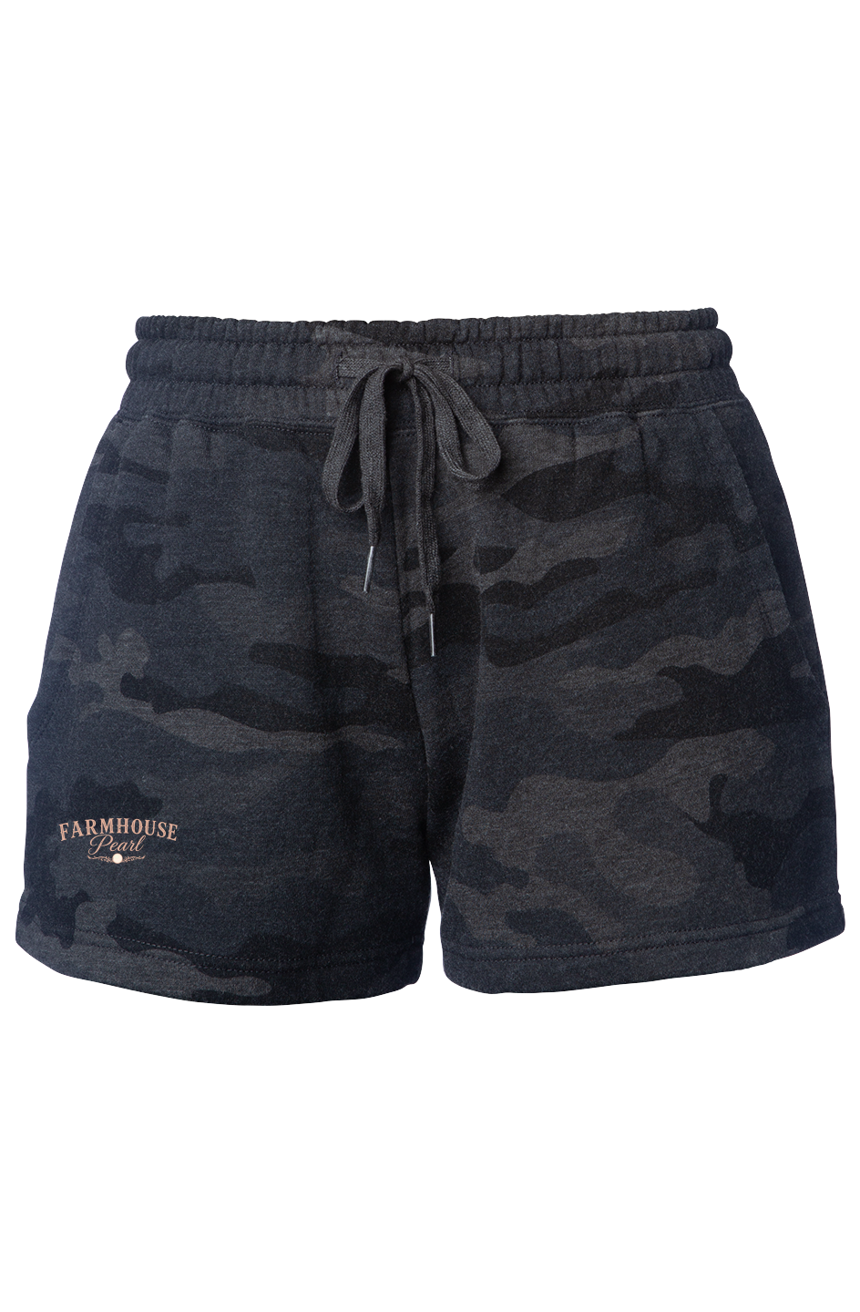 Black Camo Heather Shorts
