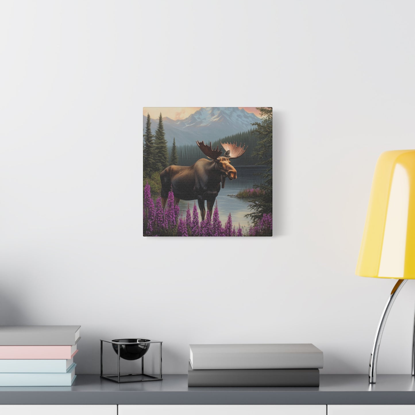 Moose Lake — Wilderness Canvas Wall Art