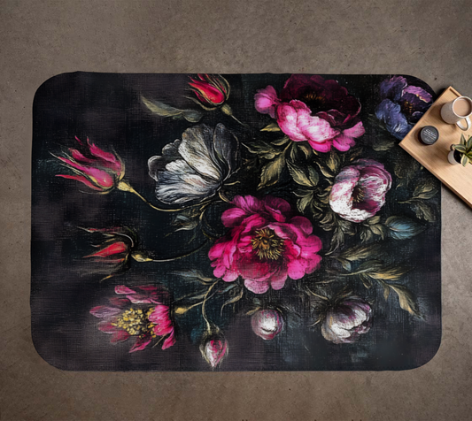 Rose Garden Blanket | Floral Farmhouse Cozy Throw