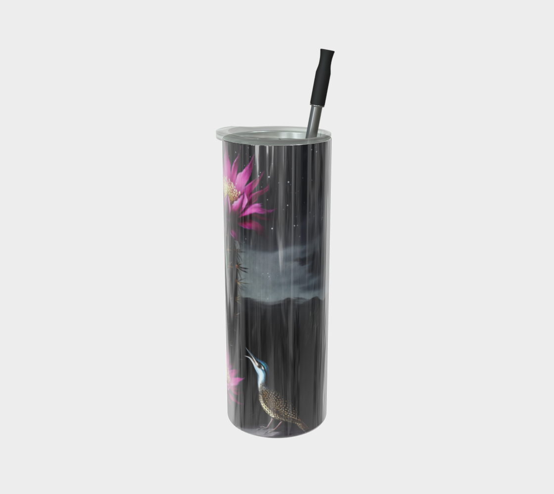 Desert Bloom Stainless Steel Tumbler | Boho Farmhouse Drinkware