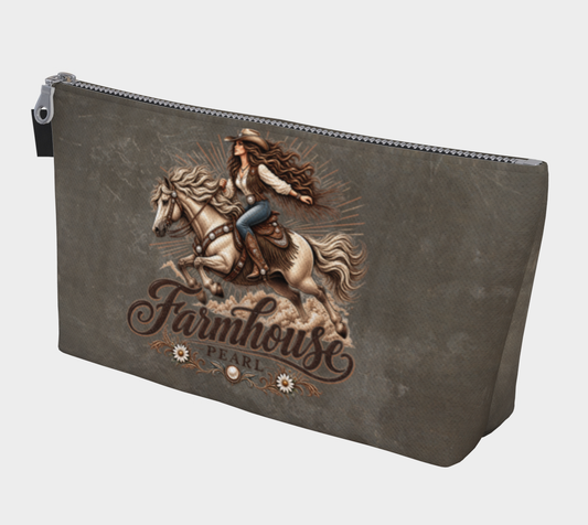 Wild Pearl Ride Makeup Bag