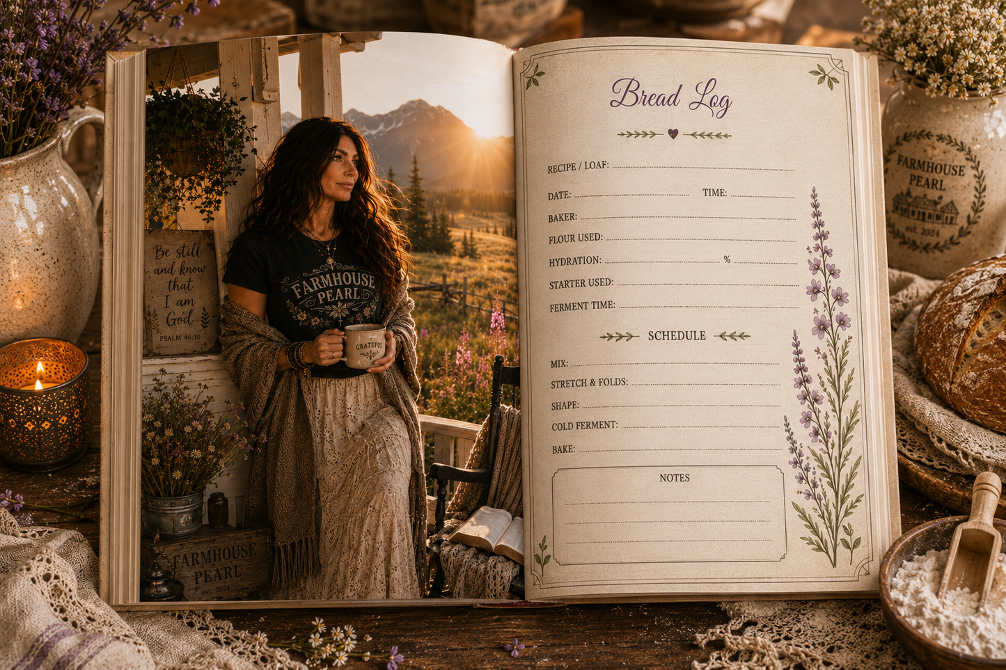 Farmhouse Pearl Sourdough Cookbook (Digital Download)