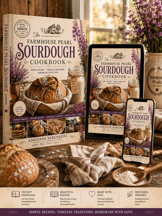 Farmhouse Pearl Sourdough Cookbook (Digital Download)