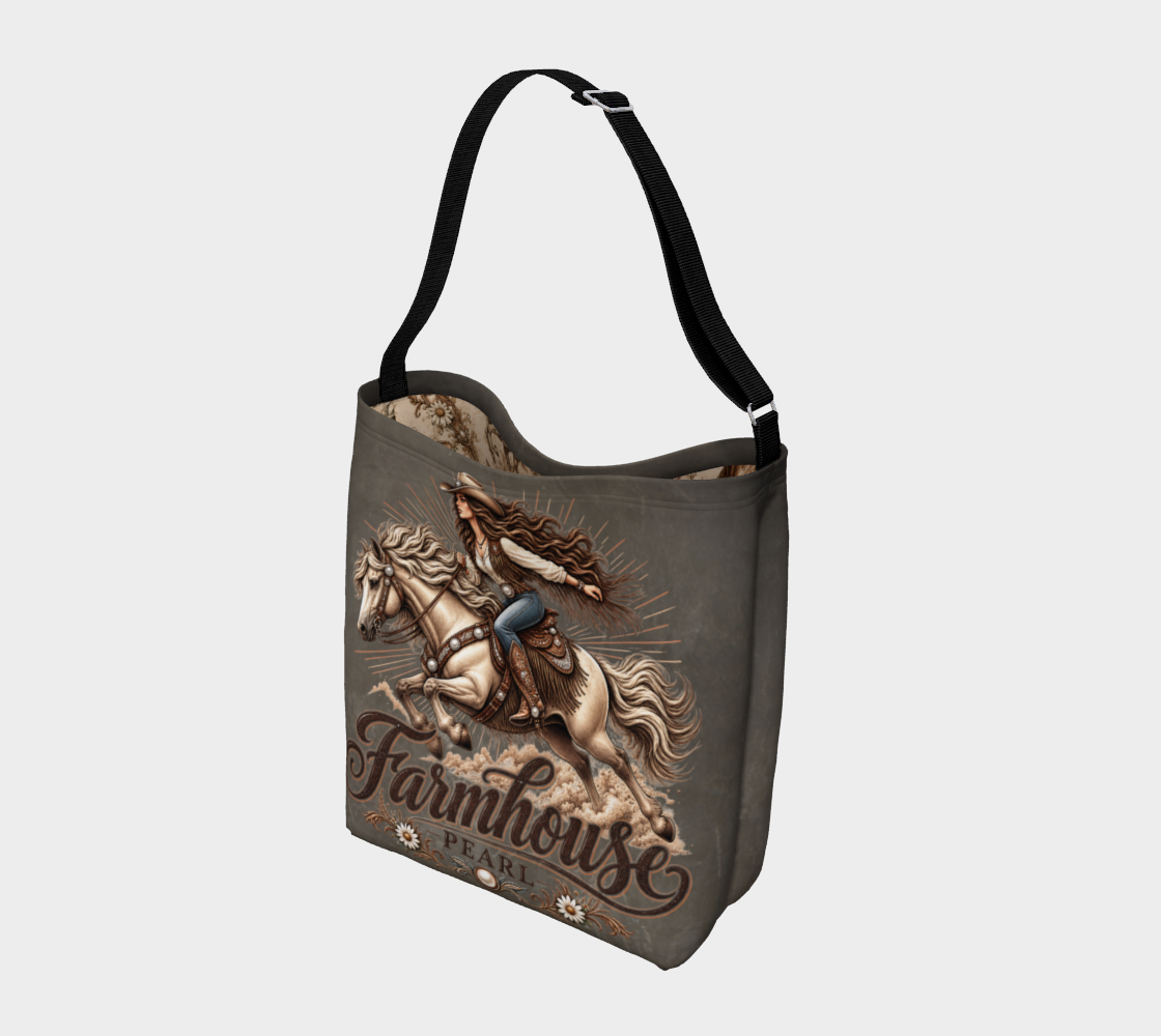 Wild Pearl Day Tote
