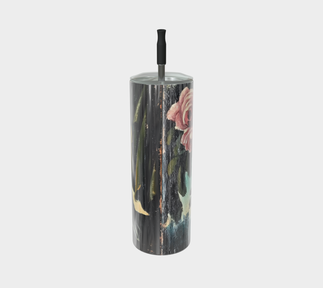 Dove & Olive Branch Stainless Steel Tumbler | Faith-Inspired Farmhouse Drinkware