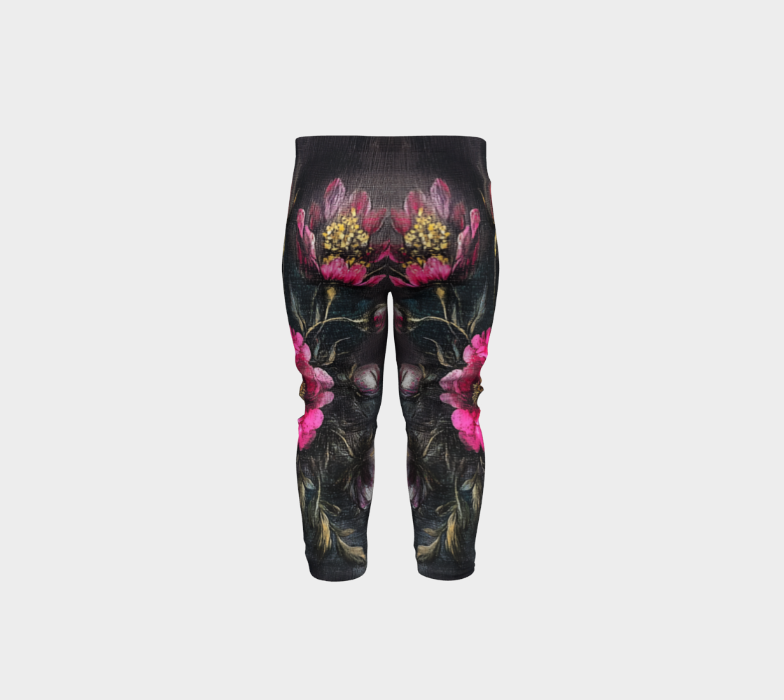 Wild Rose Garden Baby Leggings | Floral Farmhouse Kids