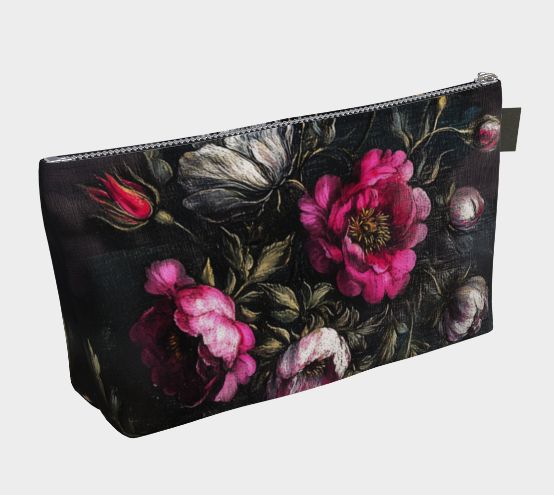 Rose Garden Makeup Bag | Floral Farmhouse Accessory