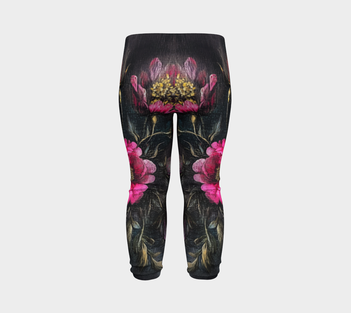 Wild Rose Garden Baby Leggings | Floral Farmhouse Kids