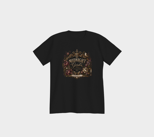 Midnight Garden Collection - Premium Dark T-Shirt