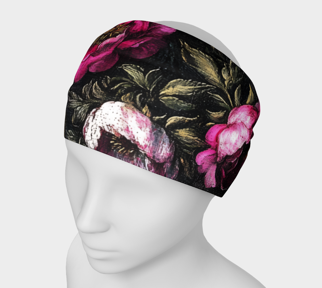 Wild Rose Garden Headband | Floral Farmhouse Hair Accessory