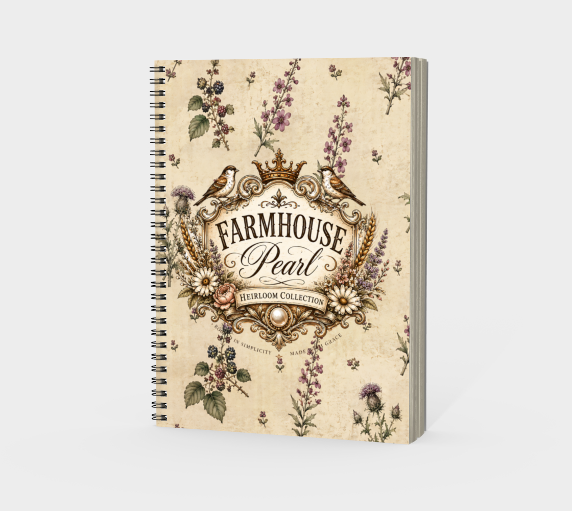 The Heirloom Collection - Spiral Notebook