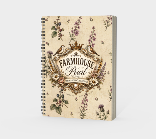 The Heirloom Collection - Spiral Notebook